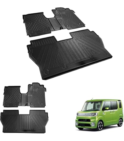Amazon | 防水ゴムマット ウェイク LA700/710S 標準車用 フロアマット